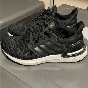 Adidas Ultraboost 20 black 10 women 9 men